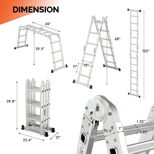 Escalera Plegable Multiusos